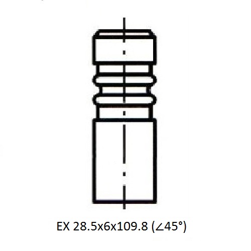 Z17411R — ZIKMAR — Клапан ДВС