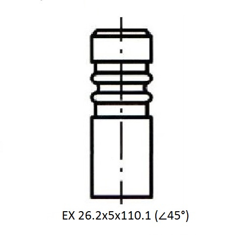 Z17415R — ZIKMAR — Клапан ДВС