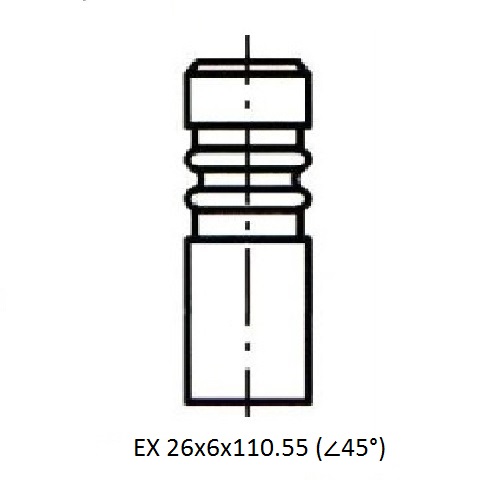 Z17416R — ZIKMAR — Клапан ДВС