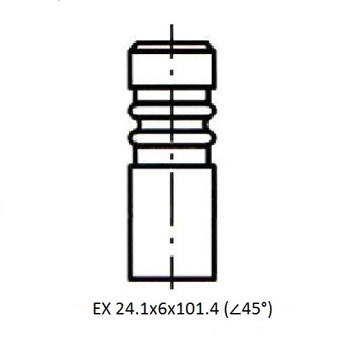 Z17424R — ZIKMAR — Клапан ДВС