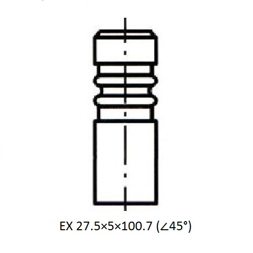 Z17425R — ZIKMAR — Клапан ДВС