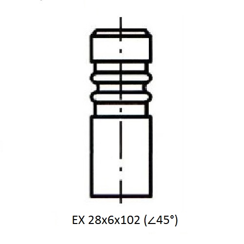 Z17428R — ZIKMAR — Клапан ДВС