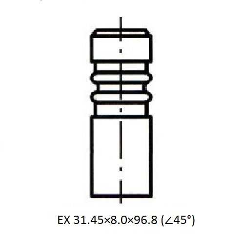 Z17432R — ZIKMAR — Клапан ДВС