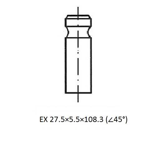 Z17443R — ZIKMAR — Клапан ДВС