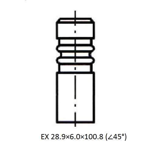 Z17458R — ZIKMAR — Клапан ДВС