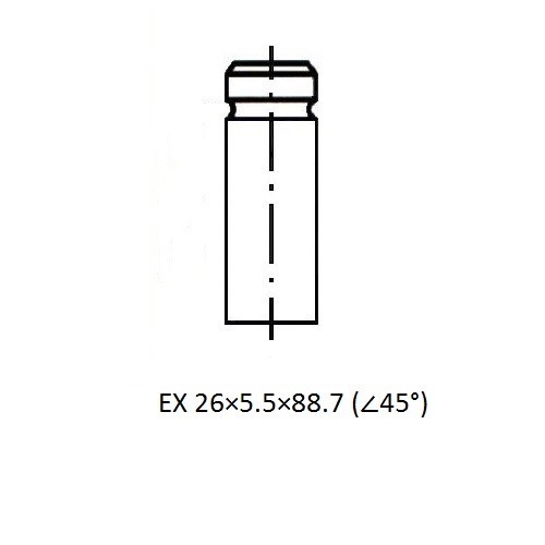 Z17459R — ZIKMAR — Клапан ДВС