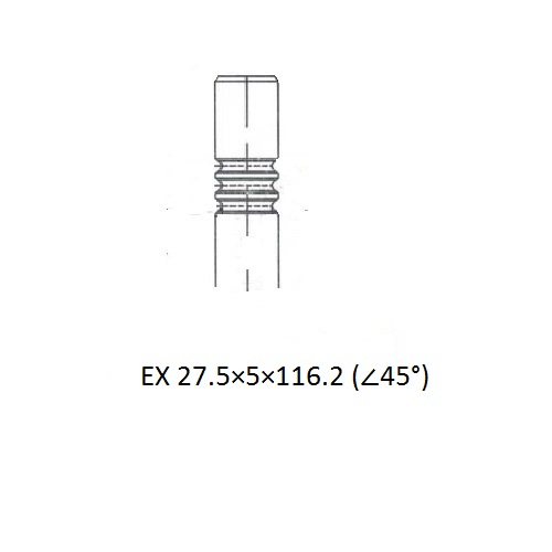 Z17465R — ZIKMAR — Клапан ДВС