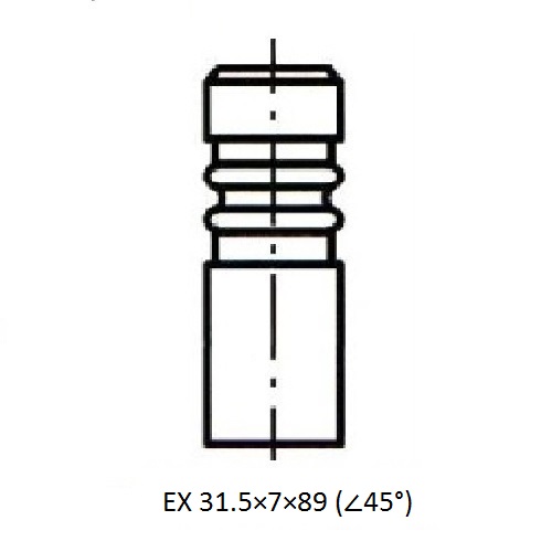 Z17483R — ZIKMAR — Клапан ДВС