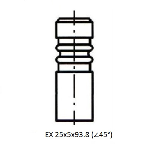 Z17505R — ZIKMAR — Клапан ДВС