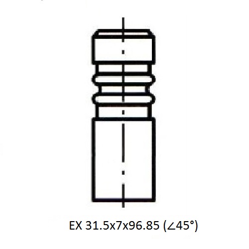 Z17511R — ZIKMAR — Клапан ДВС