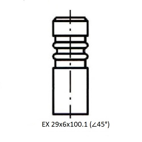 Z17519R — ZIKMAR — Клапан ДВС