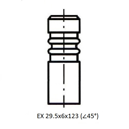 Z17541R — ZIKMAR — Клапан ДВС