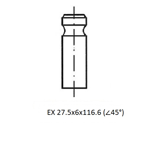 Z17547R — ZIKMAR — Клапан ДВС