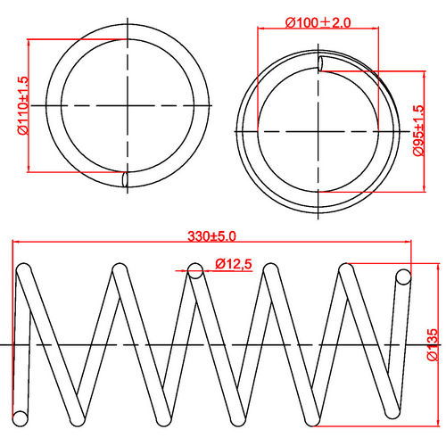 Z48140R — ZIKMAR — Пружина подвески передней