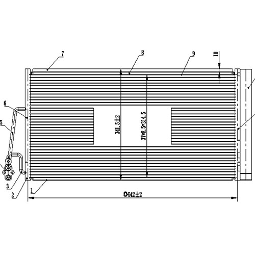 Z70769R — ZIKMAR — Радиатор кондиционера 