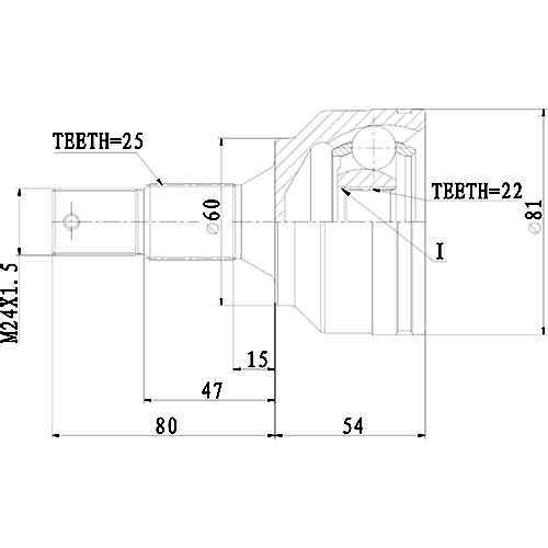 Z87248R — ZIKMAR — Шрус Наружный