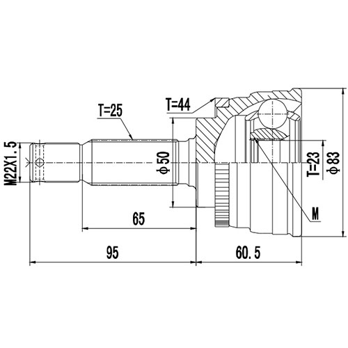 Z87290R — ZIKMAR — Шрус Наружный