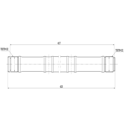 Z88189R — ZIKMAR — Полуось