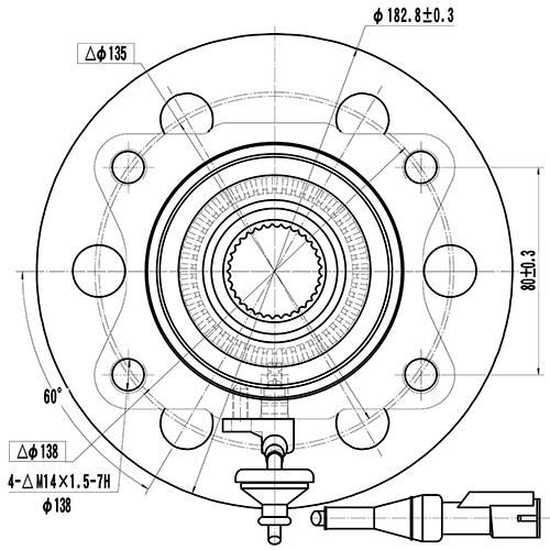 Z89118R — ZIKMAR — Ступица задняя