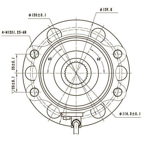 Z89123R — ZIKMAR — Ступица передняя