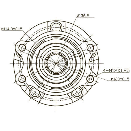 Z89124R — ZIKMAR — Ступица передняя