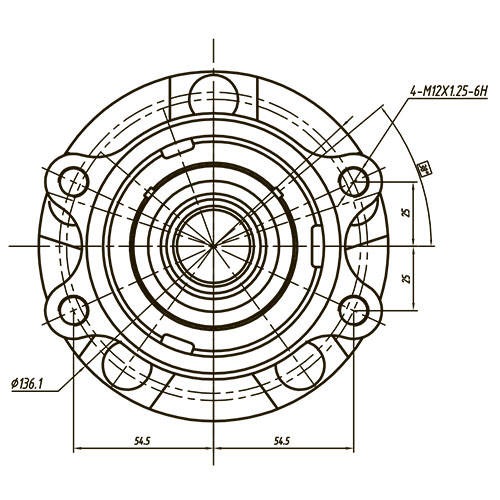 Z89137R — ZIKMAR — Ступица передняя