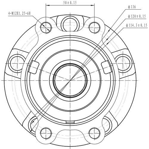 Z89139R — ZIKMAR — Ступица передняя