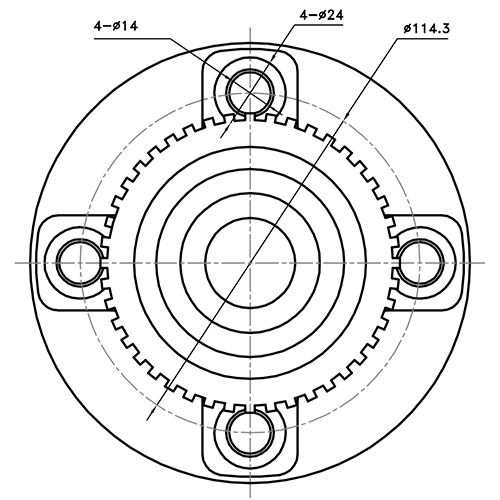 Z89153R — ZIKMAR — Ступица задняя