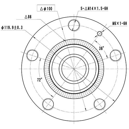 Z89168R — ZIKMAR — Ступица задняя