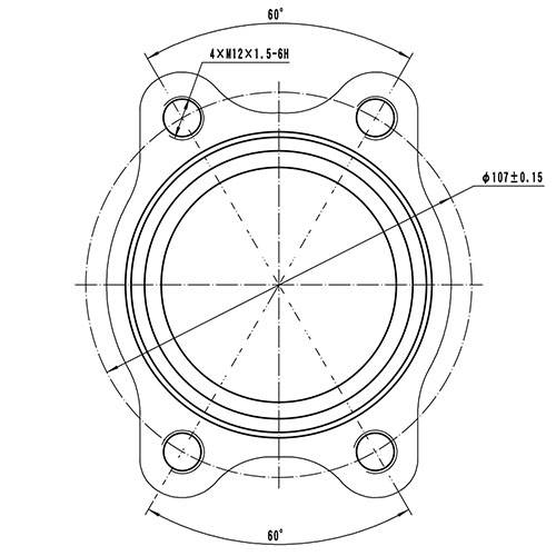 Z89176R — ZIKMAR — Ступица передняя, задняя