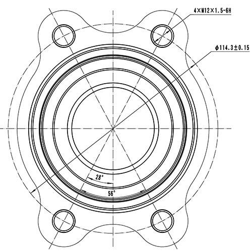 Z89179R — ZIKMAR — Ступица передняя, задняя