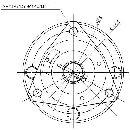 Z89195R — ZIKMAR — Ступица передняя с ABS