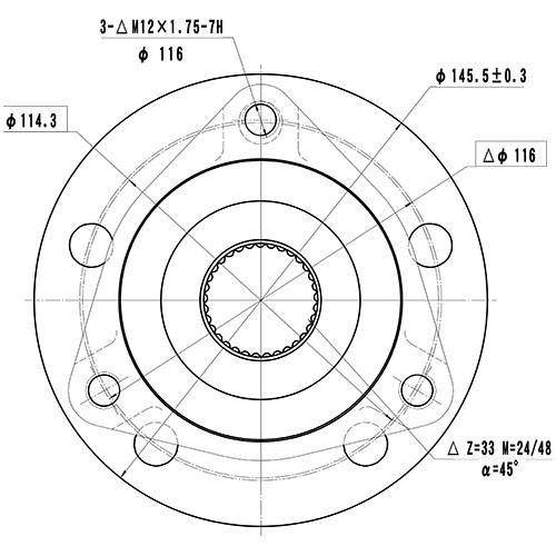 Z89200R — ZIKMAR — Ступица передняя