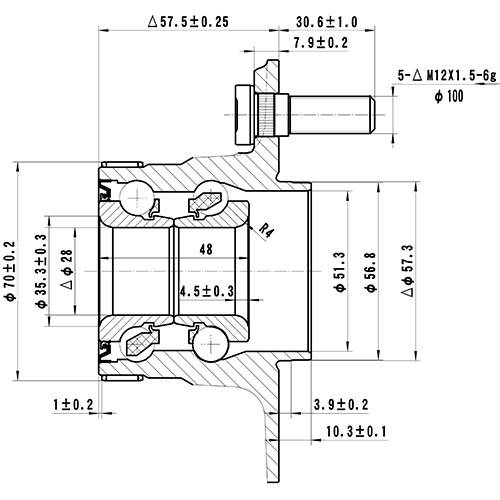 Z89206R — ZIKMAR — Ступица задняя