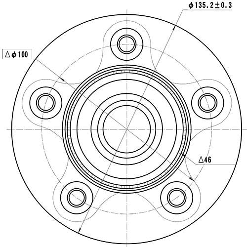 Z89206R — ZIKMAR — Ступица задняя