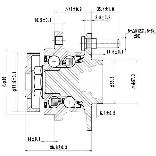 Z89216R — ZIKMAR — Ступица задняя