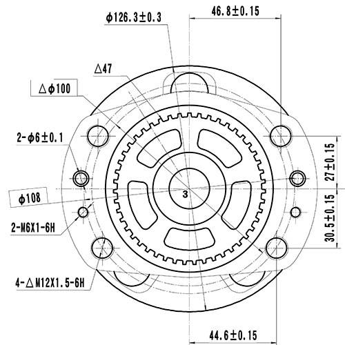 Z89216R — ZIKMAR — Ступица задняя