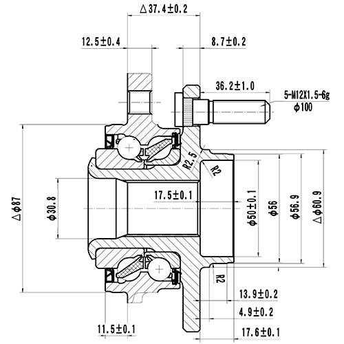 Z89222R — ZIKMAR — Ступица передняя