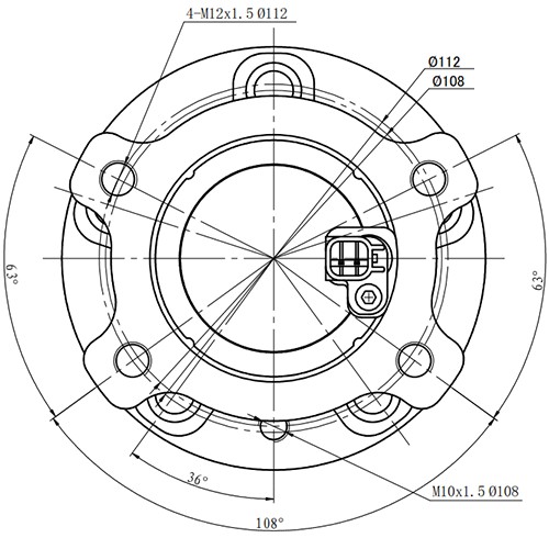 Z89226R — ZIKMAR — Ступица задняя