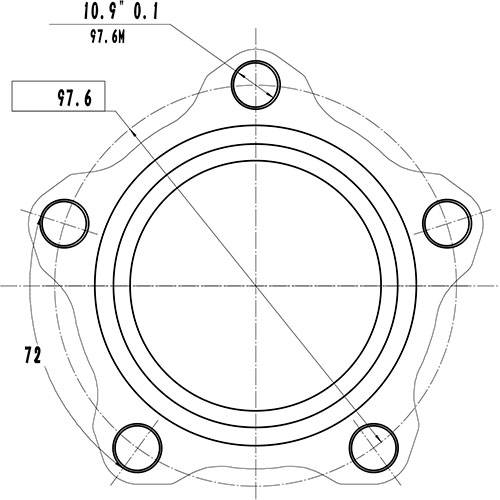 Z89235R — ZIKMAR — Ступица передняя