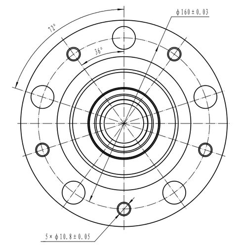 Z89236R — ZIKMAR — Ступица задняя