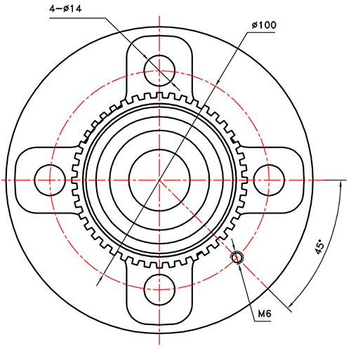 Z89248R — ZIKMAR — Ступица задняя