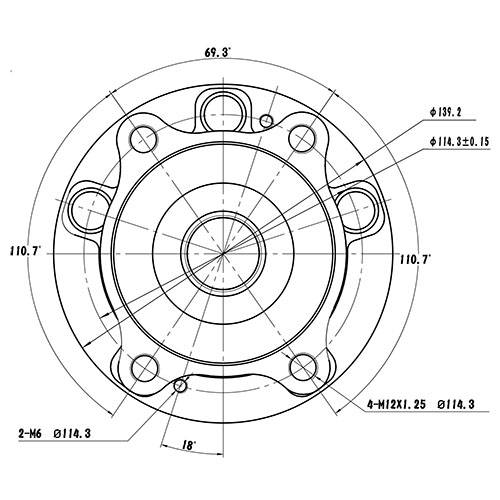 Z89255R — ZIKMAR — Ступица передняя