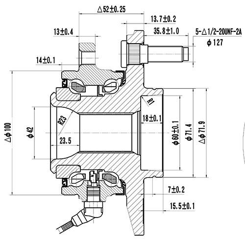 Z89262R — ZIKMAR — Ступица передняя