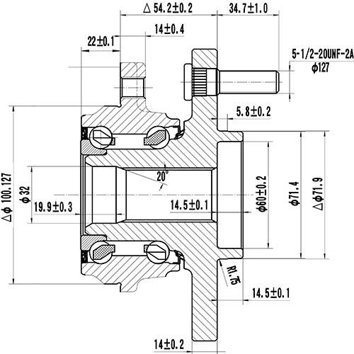 Z89263R — ZIKMAR — Ступица передняя