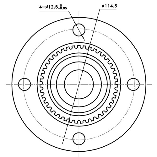 Z89283R — ZIKMAR — Ступица задняя