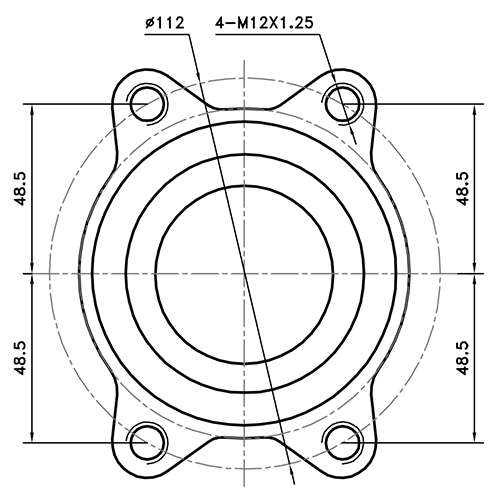 Z89287R — ZIKMAR — Ступица передняя