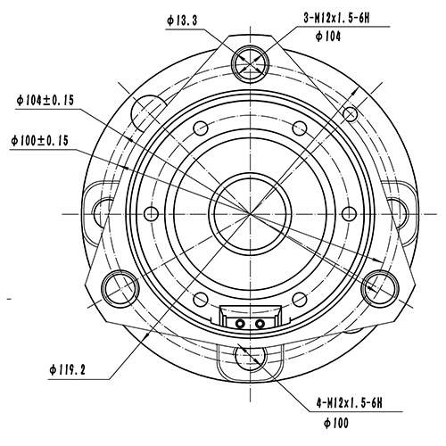 Z89293R — ZIKMAR — Ступица передняя