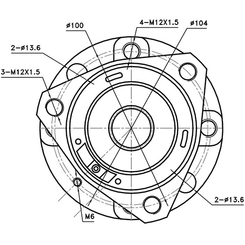 Z89296R — ZIKMAR — Ступица передняя