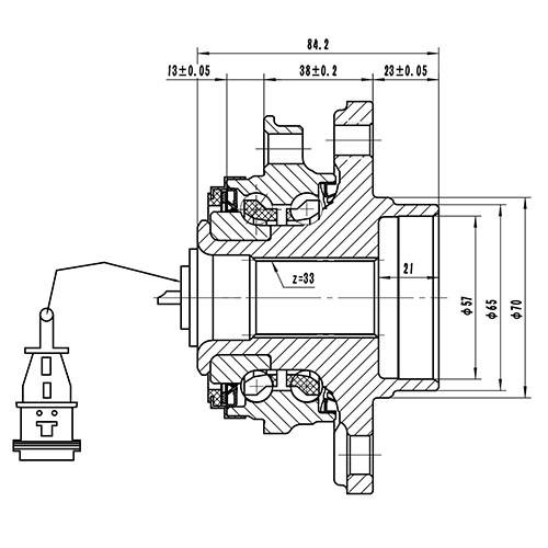 Z89298R — ZIKMAR — Ступица передняя